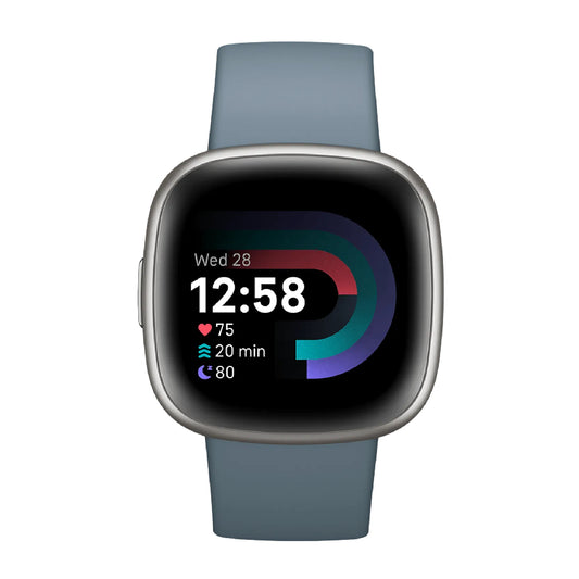 Fitbit Versa 4 - Blue/Platinum